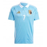 Maglia Calcio Belgio Kevin De Bruyne #7 Seconda Divisa Europei 2024 Manica Corta